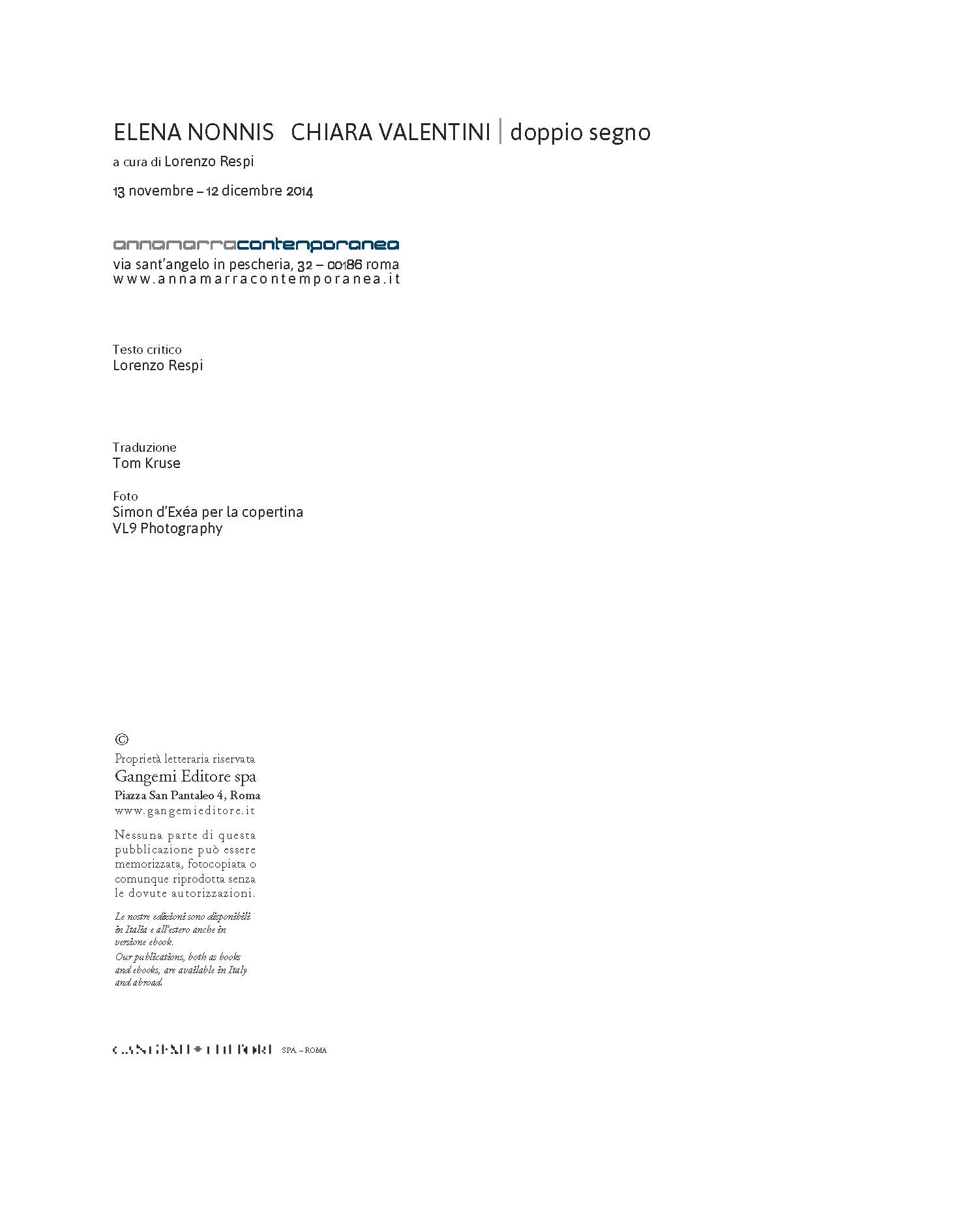 catalogo doppio segno